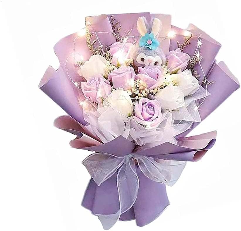 Amazon｜ステラルー プレゼント花 ぬいぐるみ花束 かわいい 枯れ